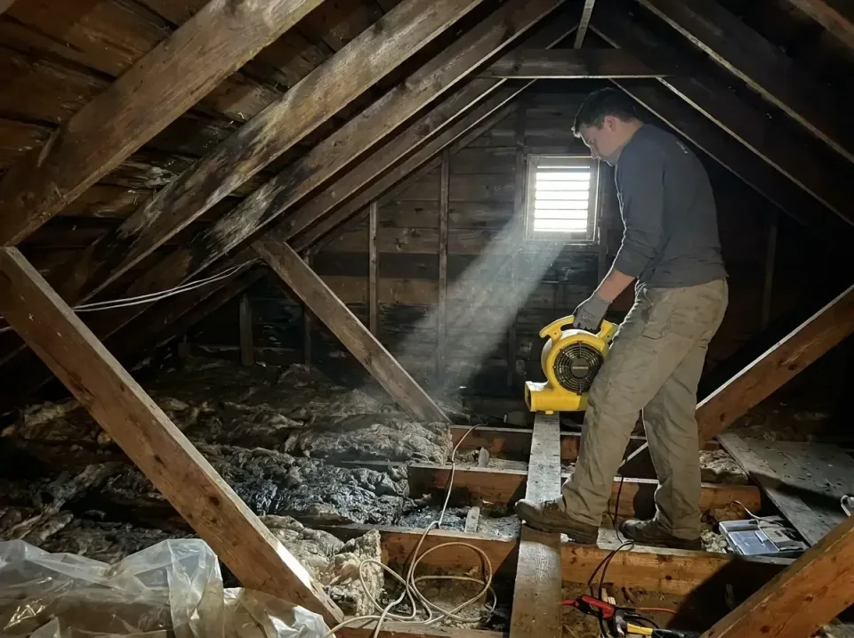 attic-water-damage-drying-proc-007 — frequently asked questions, Emergency Water Extraction & 24/7 Flood Response in Aledo,…